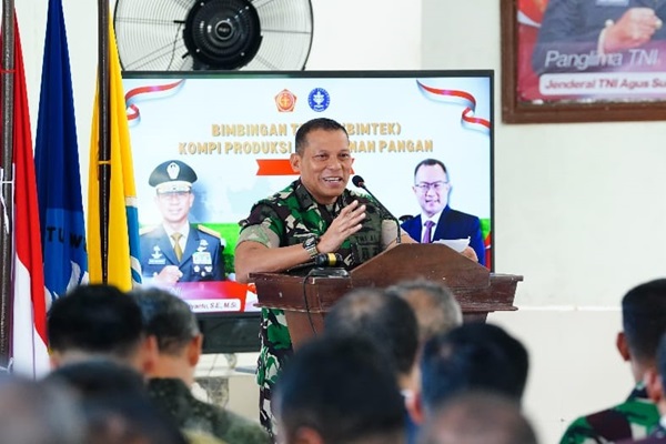 TNI Siap Menggempur Krisis Pangan dengan Kompi Produksi