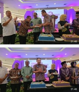 Rayakan HUT Provinsi dan BPJS Ketenagakerjaan, Gubernur Gusnar dan Sanco Berduet Bawakan “Mardua Holong”